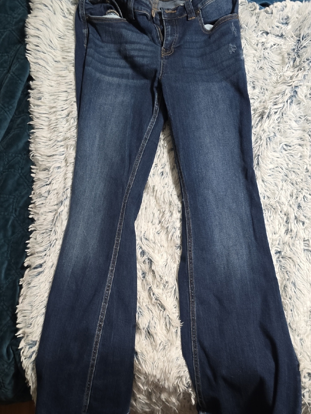 KanCan Dark Blue Flare Jeans